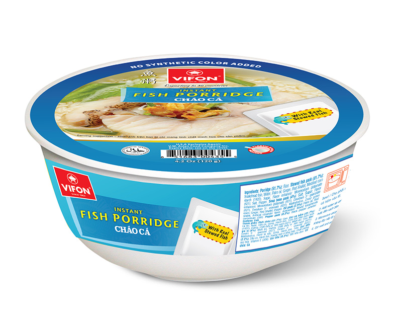 Instant Porridge Fish Flavor Bowl preview