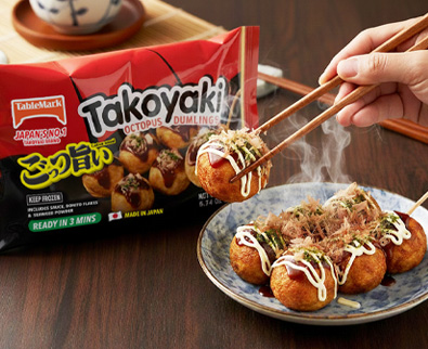 Takoyaki Octopus Dumplings